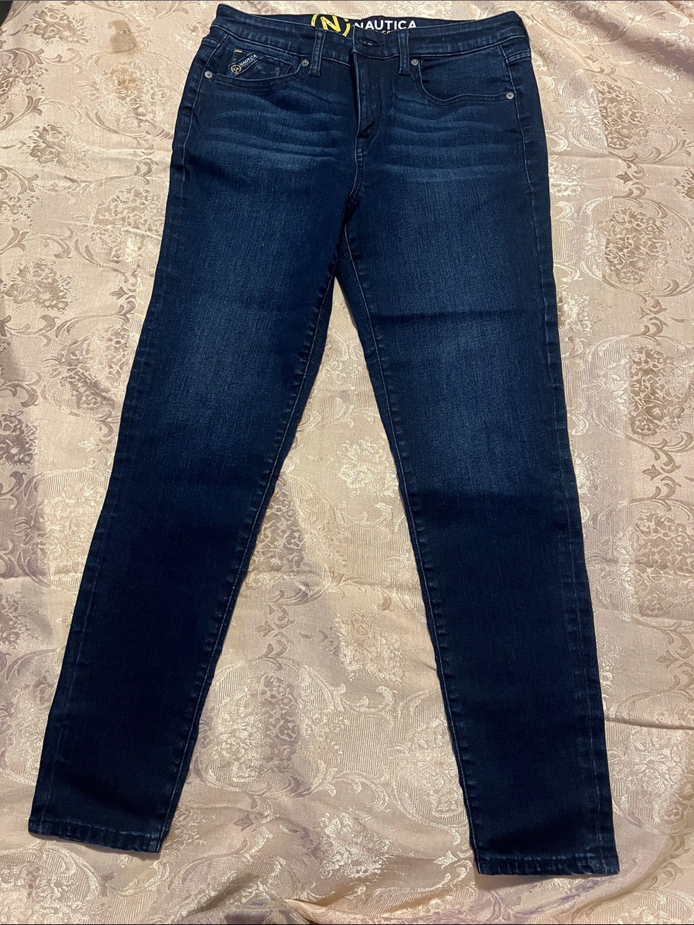 Nautica Women's Dark Indigo Skinny Jeans